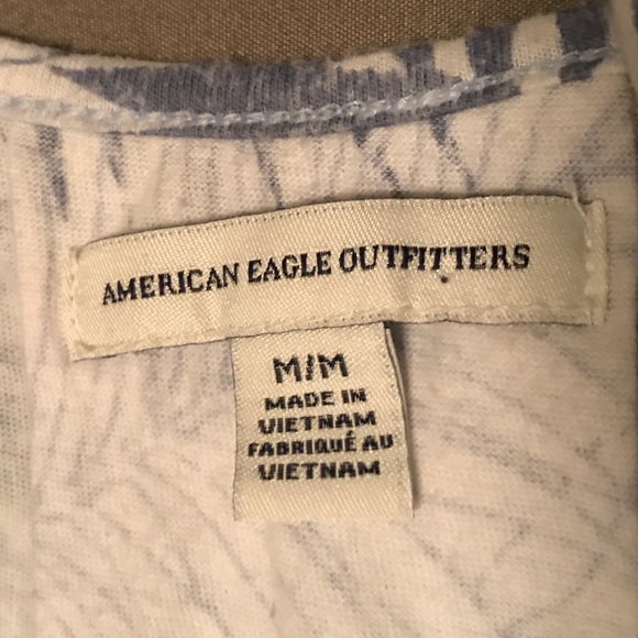 American Eagle Palm Tree print tank top - Picture 3 of 3